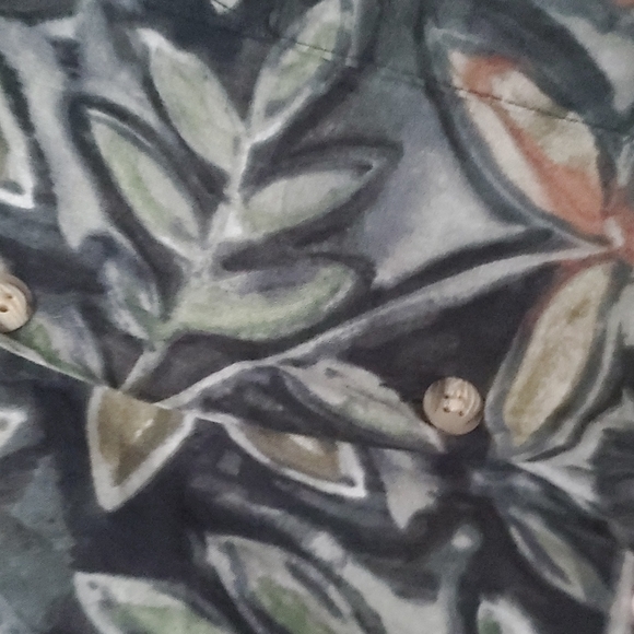 Bamboo Cay Men's Button Down, Size Large - Picture 3 of 9